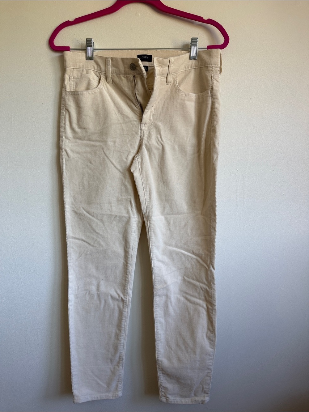 NWT - J. Crew Corduroy Pants  in Cream